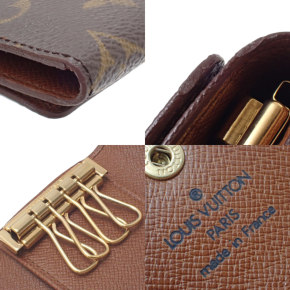 Louis Vuitton Multicle 4 Key Case 4 Rows 4 Rows Brown - Picture 7 of 7
